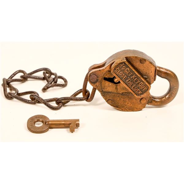 Chesapeake & Ohio RR Lock and Key [191320]