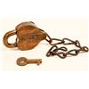 Image 2 : Chesapeake & Ohio RR Lock and Key [191320]