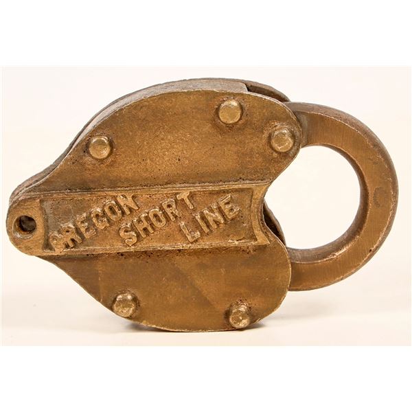 Oregon Short Line RR Switch Padlock [191324]