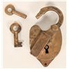 Image 1 : Central Pacific RR Brass Lock [189923]