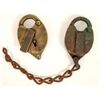 Image 1 : Central Pacific Railroad Locks, 2 different [191217]