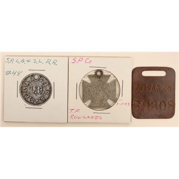 Southern Pacific Luggage Tags (3) [191332]