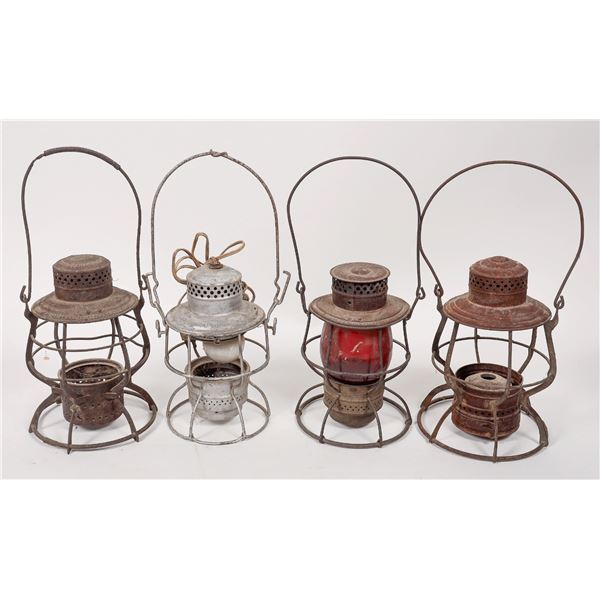 Adlake Railroad Lantern Frames SP marked [191729]