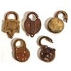 Image 2 : Southern Pacific Railroad Padlocks Group (5) [191204]