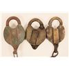 Image 3 : Brass Railroad Locks, c1851-79 (5) [191314]