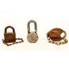 Image 2 : Three Railroad Padlocks [191322]