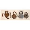 Image 2 : Unmarked Railroad Padlocks (4) [191347]