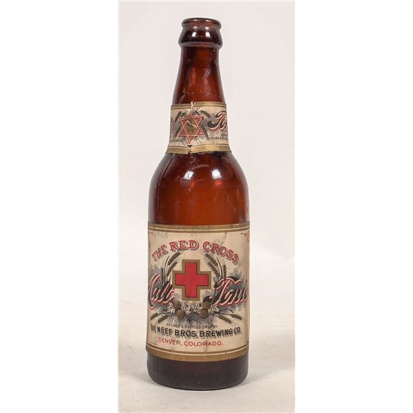 Neef Bros Brewing Co. Beer Bottle, Full Paper label [193561]