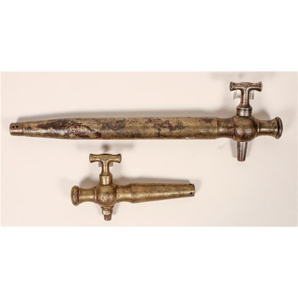 Brass Beer Tap Pair, Philadelphia Brewing Co., SF [193314]