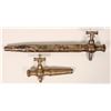 Image 1 : Brass Beer Tap Pair, Philadelphia Brewing Co., SF [193314]