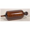 Image 1 : Early Amber Medical IV Bottle, c1875, found Virg. City [193434]