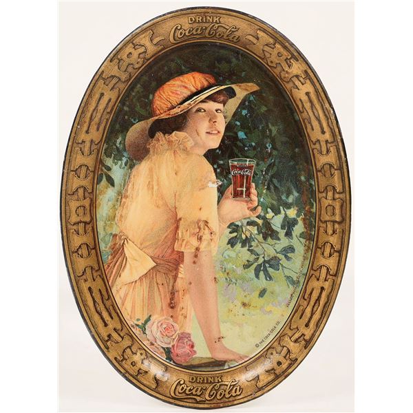 Coca-Cola Tin Lithograph Tip Tray, c1916 [191567]