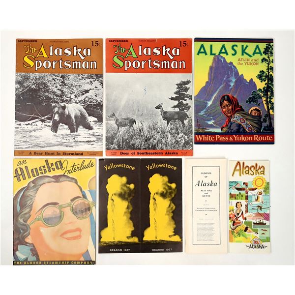 Alaska Vintage Magazines, 4, and More [192998]