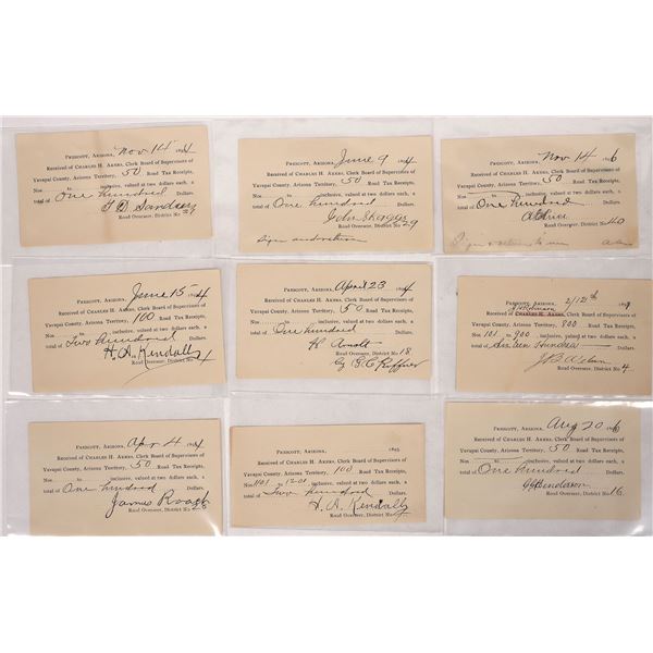 Tombstone and Prescott Arizona Ephemera (11) [191792]