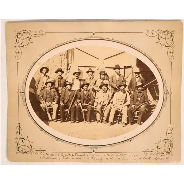 Goldwater Store Posse, March, 1881, Original Photograph [186116]