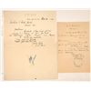 Image 1 : Bodie Letterhead Pair with JS Cain Signed [193549]