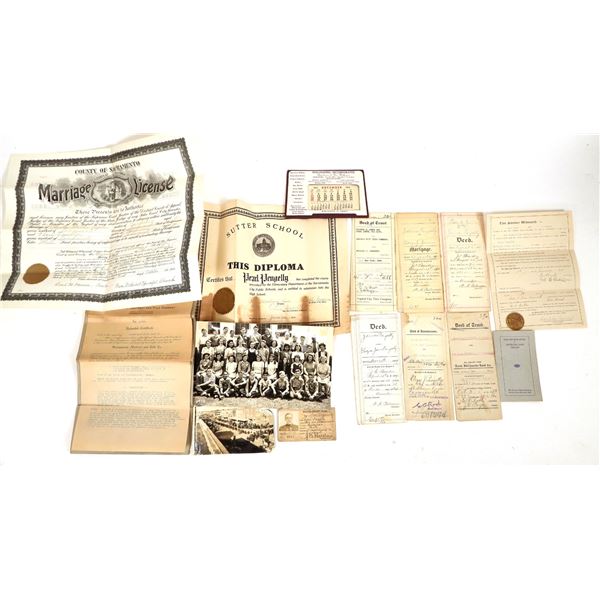 Sacramento Ephemera  [188941]