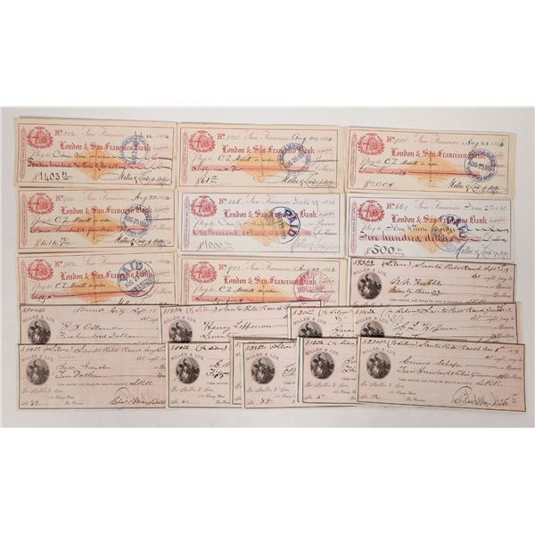 Miller & Lux Checks [191789]