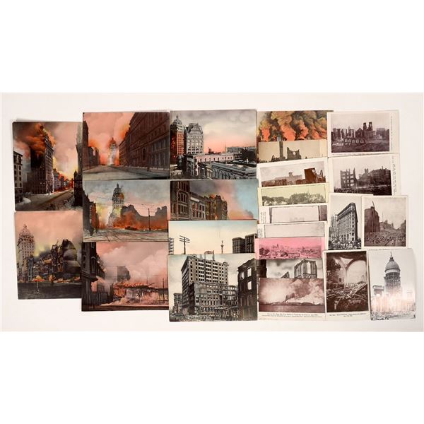 San Francisco Earthquake and Fire Postcard Collection c.1906 (23) [191713]