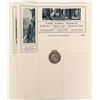 Image 1 : Yosemite Camp Curry Fob and Letterhead, Rare [192993]