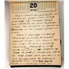 Image 2 : Diary on a Desk Calendar, 1928 [190804]