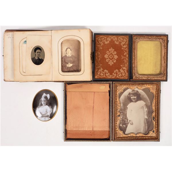 Family Photo Album, Kentucky, Cases, c1850s-60s [191802]