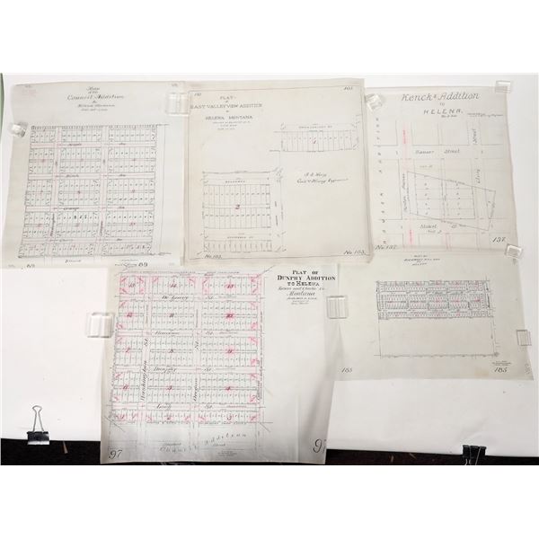 Helena, MT Addition Plans, c.1890s-1910s [193622]