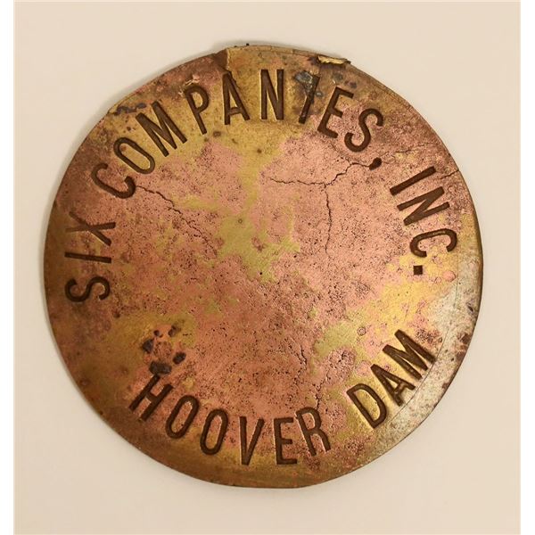 Hoover Dam Badge EXTRA RARE [191329]