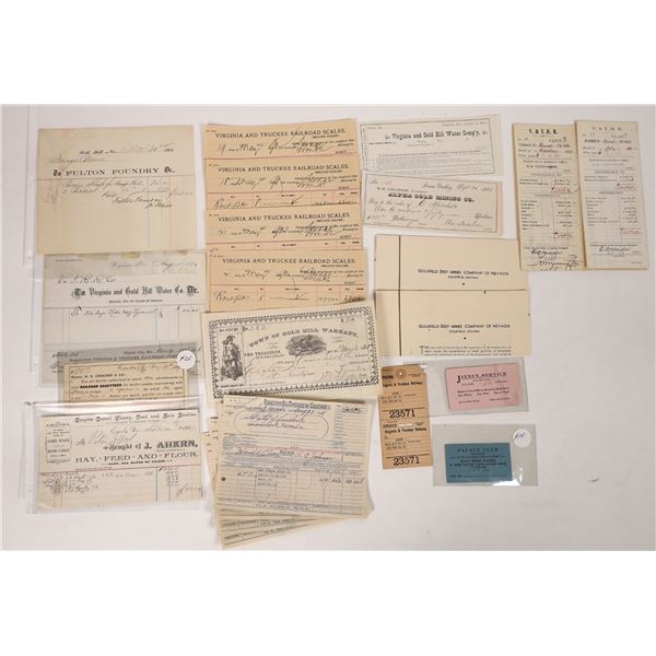 Nevada Ephemera Group (20) [191467]