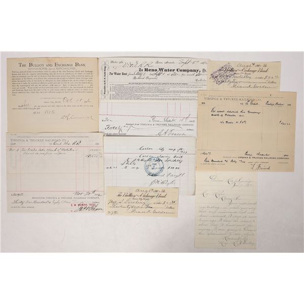 Nevada Historical Autographs, 8  [191545]