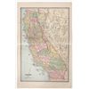 Image 1 : Maps of California and Nevada c. 1880's [191745]