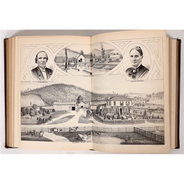 New York Counties History Book, c1879 [192842]