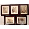 Image 2 : Photos of Egypt by Beato, Antonio - Signed, Framed (15) [183680]