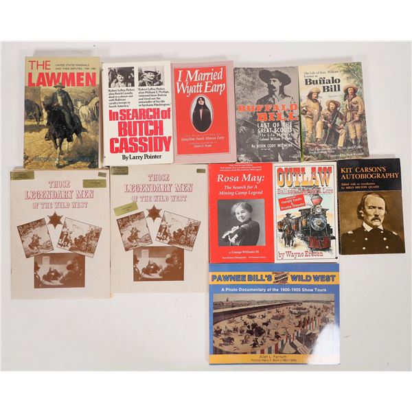 Western Biography Collection c1966-2012 (10) [192847]