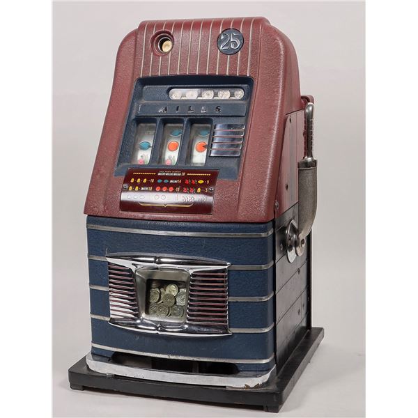 Mills Hi-Top Jewel Bell 'Black Diamond' Slot Machine, c. 1940s [193625]
