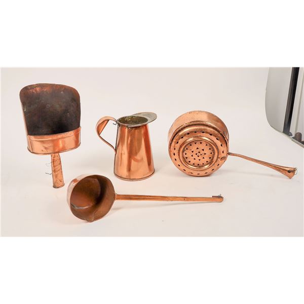 Vintage Copper Ware 4 pieces [189887]