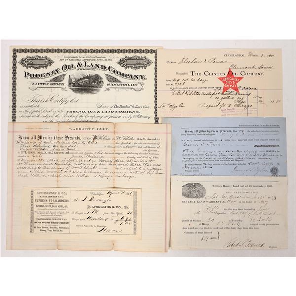 Ephemera Group, 1846-1901, 5 [191550]