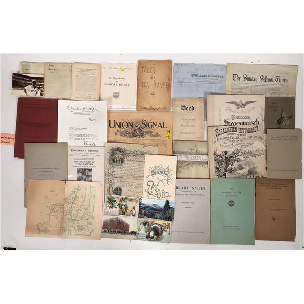 American Ephemera Grab Bag w/ 1956 Playboy [193096]