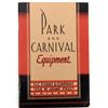 Image 2 : H C Evans Park & Carnival Catalog, Rare [192839]