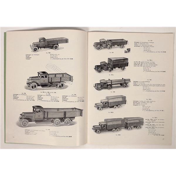 Tipp & Co. Nurnberg Toy Catalog, c1937 [191563]