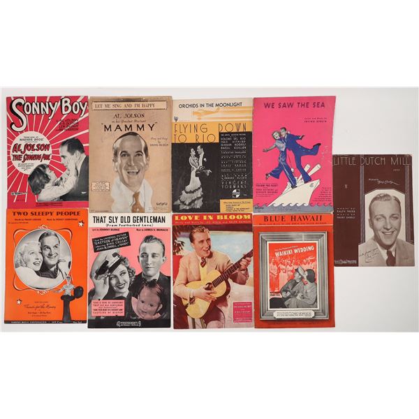 Sheet music from 1930s Musicals & Films (9) [191460]