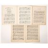 Image 2 : Sheet Music - Scottish & Irish Ballads, c1800s (3) [191438]