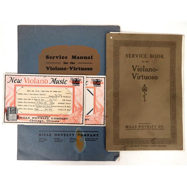 Violano Music Machine Ephemera [192838]