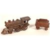 Image 1 : Cast Iron Toy Train and Tender [191343]