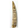 Image 2 : Fakeshaw Walrus Tusk HMS Regulus Scrimshaw Repro. [189879]