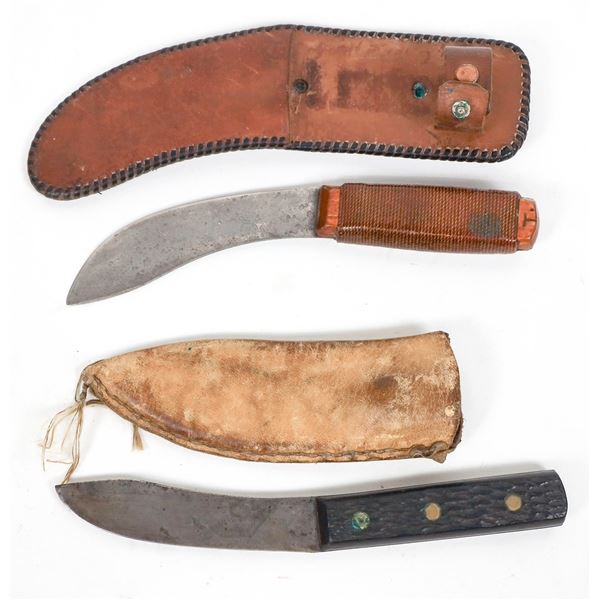 Tatronife Sold By Carlson-Lusk Hardware Boise Idaho C.1900 and Green River Works Knife  [189871]