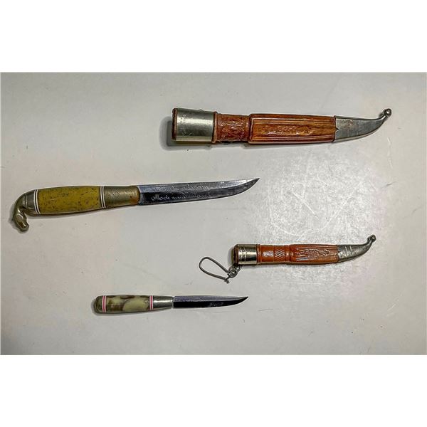 Vintage Lahuki Lapua Puukko Knives  [189873]