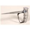 Image 1 : WW1 Robbins & Dudley Trench Warfare Push Knife with Holster [191768]