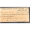 Image 2 : Appomattox Court House Paroled Prisoner Pass Dated April 10, 1865 [189878]