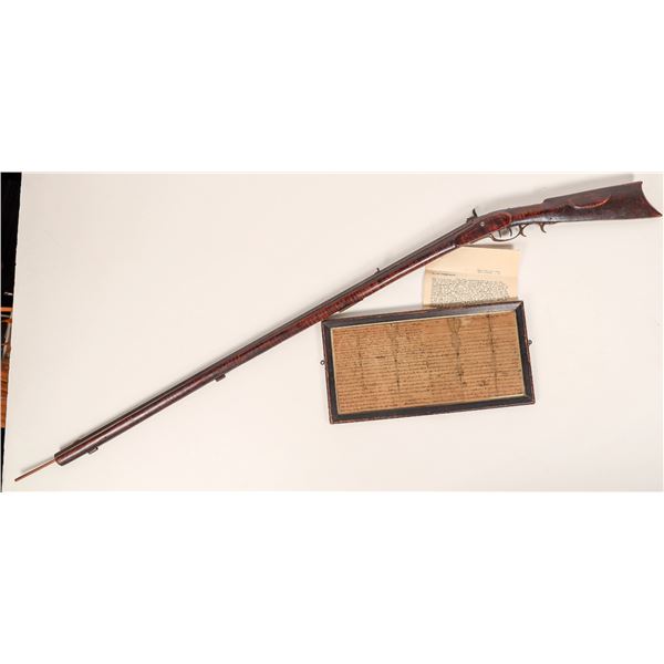 Civil War Letter & Kentucky Rifle from Soldier, Robert G. Norton 1863 [183340]
